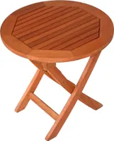 Beistelltisch Holztisch klappbar rund  48x48x45cm