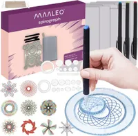 Maaleo 24346 Zestaw do rysowania Spirograph, 33 szt