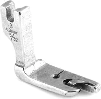 Univerzální průmyslový nástavec -Fett -Bettnähmaschine gerollte Saum -Pressser -Fuß (4,0 mm)