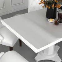 vidaXL Stolová fólia matná 100x60 cm 2 mm PVC