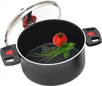 BALLARINI Kochtopf, 24 cm | rund | Aluminium