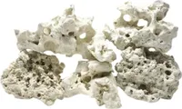Aquarium Natursteine Sansibar Rock Kiste 10 kg Mix Größe M bis L