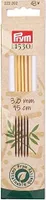 Prym 222202 Strumpfstricknadeln Prym 1530, 15 cm, 3 mm