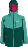 Regatta - "Trekktain" bunda, nepromokavá 3 v 1 pro dívky RG11262 (128) (Rainforest/Green)