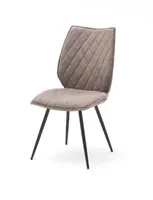 MCA furniture 2er Set 4-Fuß Stuhl Navarra - Antiklook Sand
