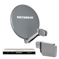 Kathrein CAS 90 gr Sat-Antenne multifeedfähig graphit (grau) - 8 Teiln. SAT-IP