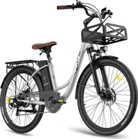 FAFREES F26 Lasting Elektrisches Bike - 250W Motor 36V20.3Ah Batterie 160KM Reichweite - Grau