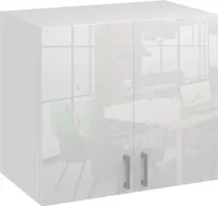 Küchenschränke: Schrank mit Geschirrtrockner 60 cm Weiß