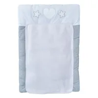 Baby-Delux Wickelauflage 50x70 inkl. abnehmbarer Frotteeauflage Little Friends Wickelunterlage Wickelkommode, Wickeltisch Baumwolle waschbar