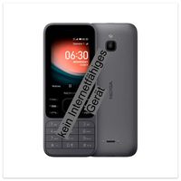 Nokia 6300 Dual SIM Mobiltelefon Tasten - Black