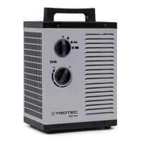 TROTEC Keramik Heizlüfter TDS 10 P Elektroheizer inkl. Mehrstufen-Temperaturregelung bis 2.000 Watt (2 kW) Bauheizer mit Thermostat