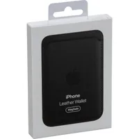 Apple iPhone Leather Wallet with MagSafe - black