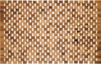 PANA® Badematte aus 100% Akazienholz - versch. Größen und Sets, Größe:50 x 80 cm (1er Pack), Farben:Stein