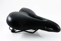 Bequemsattel P&P Luftikus 608 schwarz, Uni, 280x217mm, 726g