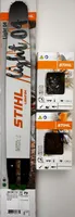 Stihl original  30030007713 Führungsschiene Schwert 40cm 1,6// 3/8" //2 x Stihl original Kette Halbmeisselkette
