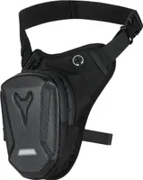 Aumotop Hartschalen-Beintasche, wasserdichte Motorrad-Huefttasche fuer Motorradfahren, Wandern, Angeln, Maenner und Frauen