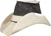 Saunahut "Cowboy" aus Filz (Filzkappe, Saunamütze)