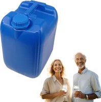 Anwicar Wasserkanister - Wasser Kanister 10l - Camping Wassertank - Blau