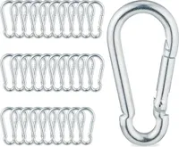 relaxdays Karabiner 30er Set