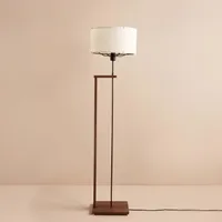 Opviq, AYD-3474, Stehlampen, Weiß, Stoff, 38 x 38 x 150 cm