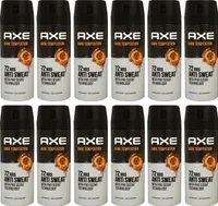 Axe Dark Temptation 12 x 150 ml Deodorant Deospray Deodorant Spray Deo Spray Set