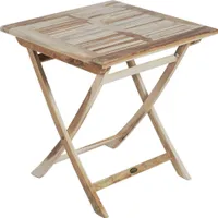 Gartentisch aus Teak GARDA-120, B/H/T: ca. 70/75/70 cm