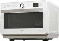 WHIRLPOOL JT469WH - Mikrovlnná trouba Jet Chef - 33 l - 6. SENS Combi Crisp Steam - nerezová ocel - 36 cm otočný talíř - Alb