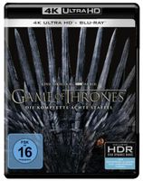 Game of Thrones 4K. Staffel.8, 3 UHD-Blu-ray + 3 Blu-ray