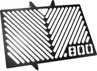 Kryt chladiča ZIEGER kompatibilný s Triumph Tiger 800 design logo black