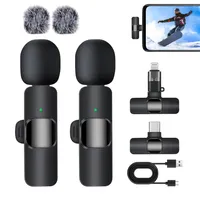 Lavalier Mikrofon für iOS/Android Kamera – Ideal für Video, Live-Streaming, YouTube, TikTok, Vlog, Interview.