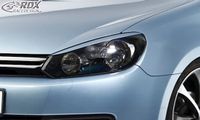 RDX SCHEINWERFERBLENDEN SET Böser Blick für VW GOLF 6 10/08- Blenden Racedesign