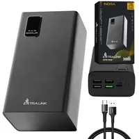Extralink EPB-069 30000mAh Černá | Powerbank | Power bank, Fast Charging, USB-C