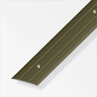 alfer Übergangsprofil 1 m, 37 x 2.5 mm Aluminium eloxiert bronze