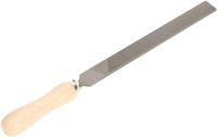 KOTARBAU® Werkstattfeile Flach Länge: 250 mm Hieb 2 (Mittel) Handfeile Flachfeile Metallfeile für Metallverarbeitung