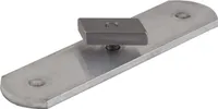 PITZL Durchgangslasche 31140.0000 für Geländerstütze C-Profil - Aluminium