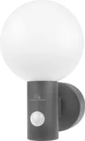 Maclean PIR Bewegungsmelder LED Lampe grau 15W IP65 1600lm 4000K, MCE515
