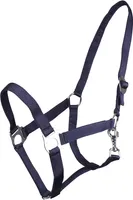 ARBO-INOX® Halfter mit Schiebeschnalle Stallhalfter Basic QHP Farbe - blau Größe - Mini Shetty
