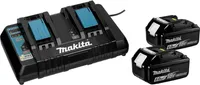 Makita 199484-8 Súprava napájacích zdrojov Li 18V 2x6Ah