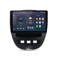 10" Android 12 Autoradio Carplay GPS Navi WiFi BT DAB+ SWC USB 2+64G Quad Core Für Peugeot 107 2005-2014