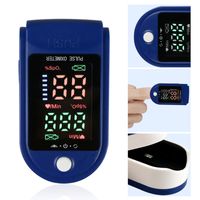 Digitale Fingerclip-Pulsoximeter Mini tragbarer Sauerstoffsättigungs-Blutdruckmonitor Finger-Oxymeter