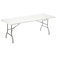 Faltbarer Gartentisch, 244 x 76 x 74 cm