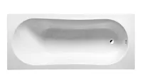JIZERA Badewanne 160 x 70 x 39 cm ohne Füße, weiß