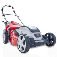 HECHT 1845 Rasenmäher Elektro 46 cm Schnittbreite 1800W Mulchkit 60L Fangkorb zentrale 7-fach Schnitthöhenverstellung