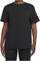 Nike W Nk One Relaxed Df Ss Top Black/White Black/White L