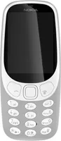 Nokia 3310 16GB Mobilní telefon (2,4" barevný displej, 2MP fotoaparát, rádio, MP3 přehrávač, Dual Sim) šedý