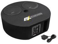 ESX DBX800A | Aktiv-Subwoofer für die Reserveradmulde | 2x20cm (8")