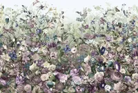 Komar netkaná fototapeta "Botanica", kvety, spálňa, farebná, 368 x 248 cm; XXL4-035