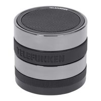Telefunken Lautsprecher BS1002, Bluetooth, 3W, RMS, USB 2.0, Farbe: Schwarz