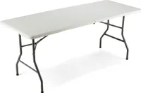 Outtec® Banketttisch - 180 x 70 cm - Campingtisch, Klapptisch, Balkontisch, Table - für Camping, Balkon, Garten, Bankett