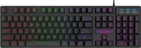 RGB LED Gaming QWERTZ Tastatur Schwarz USB Keyboard Beleuchtet Deutsches Layout